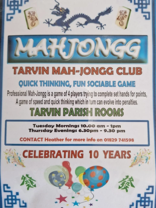 tarvin mahjongg club