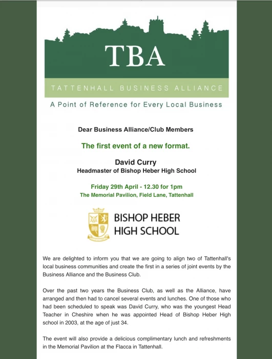tba business lunch