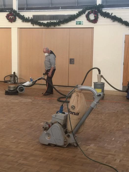 tcc renovating the hall floor