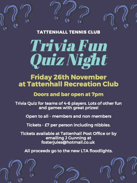 tennis quiz night  1