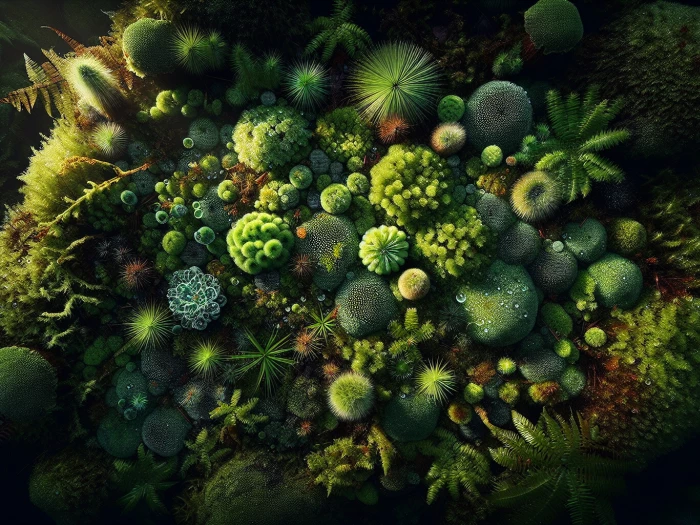 the mosses ai generated