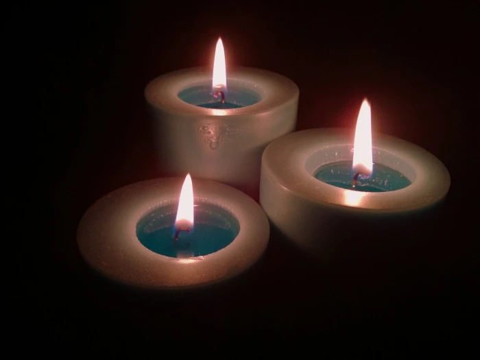 three candles