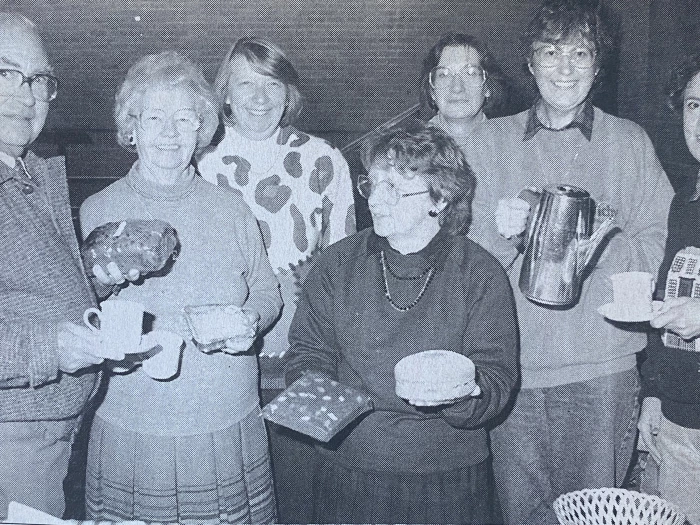 tmc coffee and bake sale in aid of flowers
