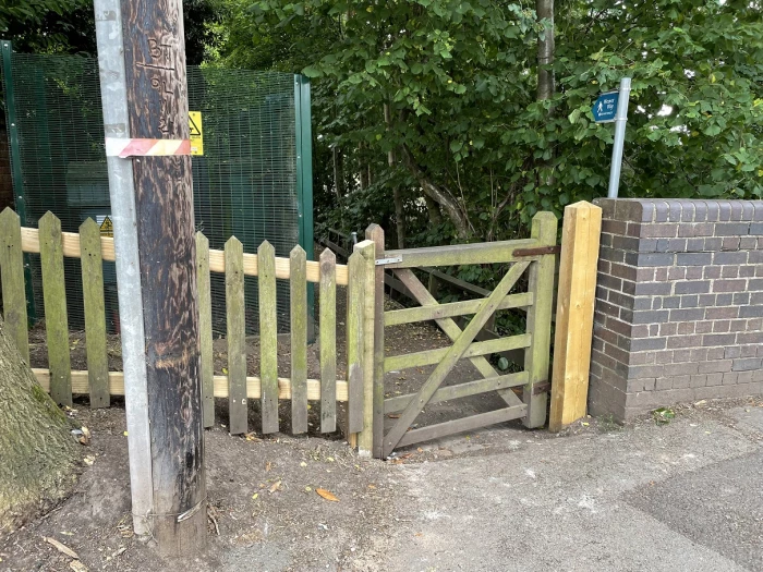 towpath gate complete