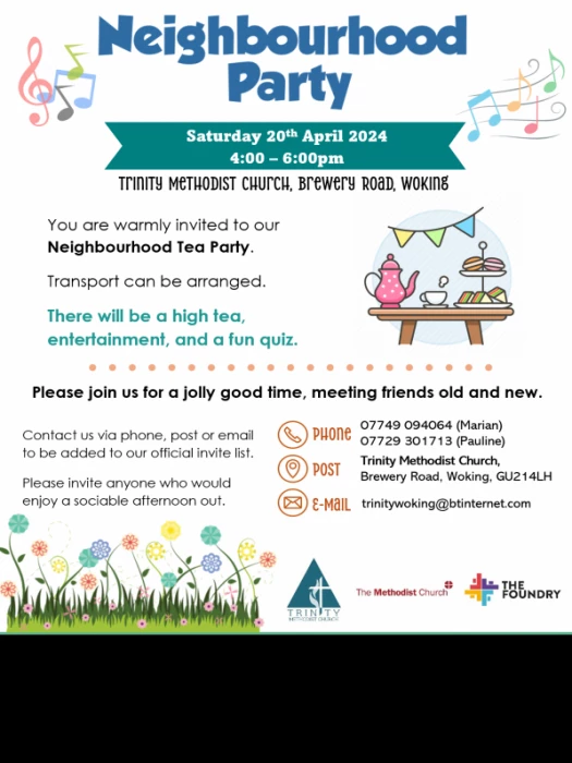 trinity neighbourhood party