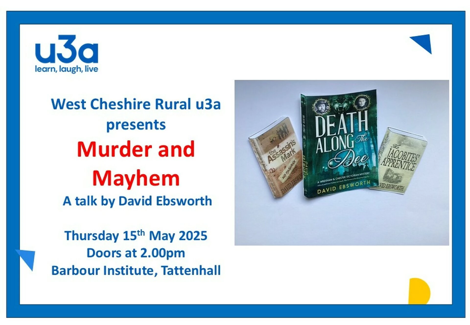 u3a may 2025 meeting