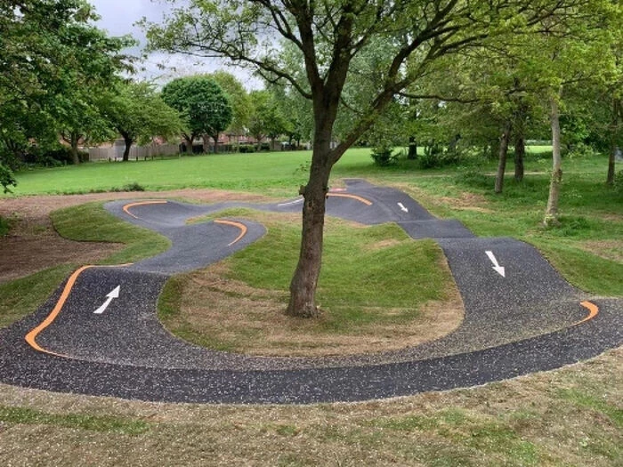 upton lane pump track