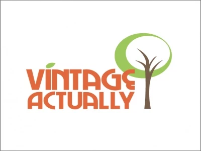 vintage actually logo