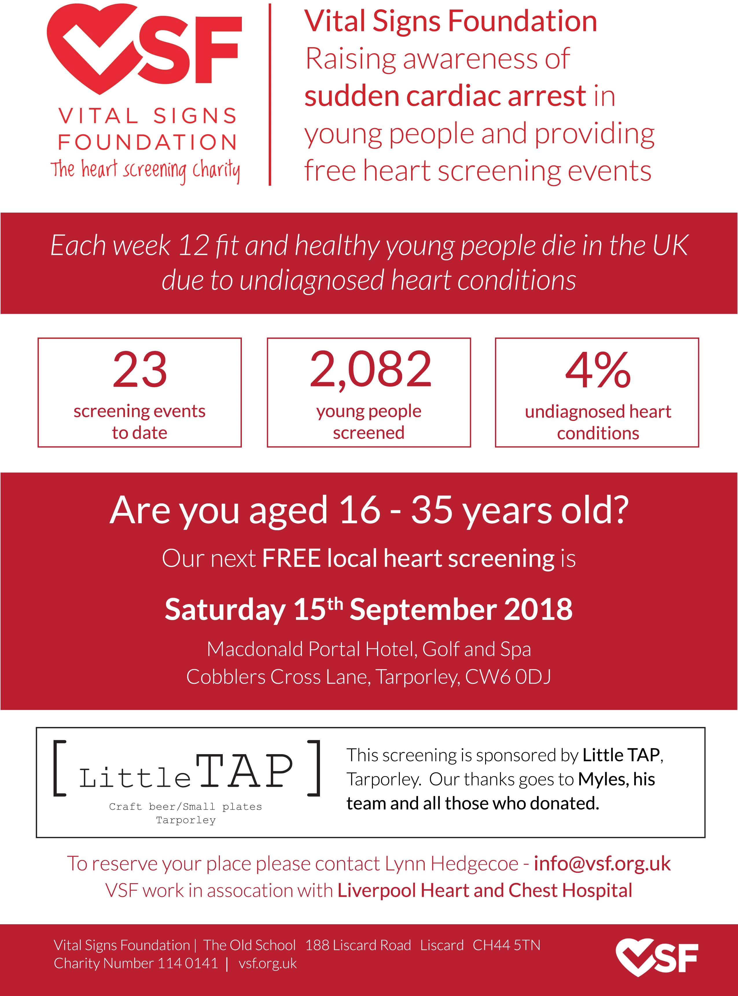 vsftarporley screeningoutlined