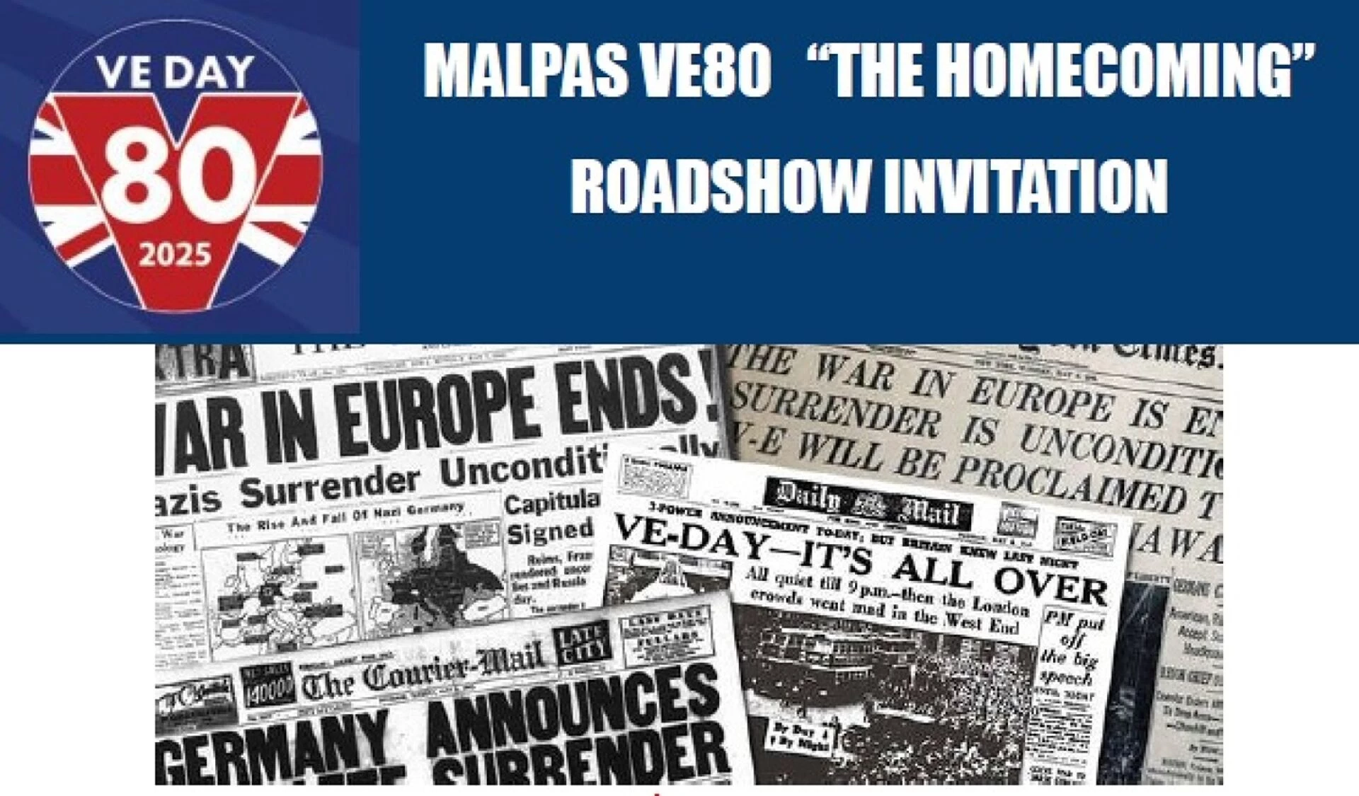 wartime roadshow header
