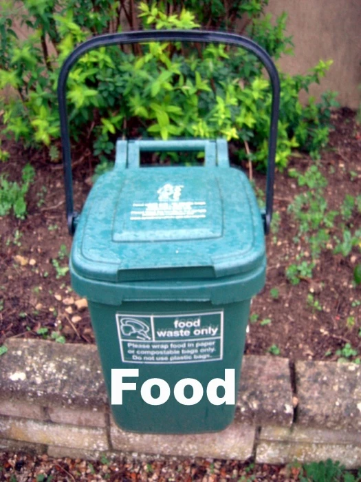 waste bin  food 01