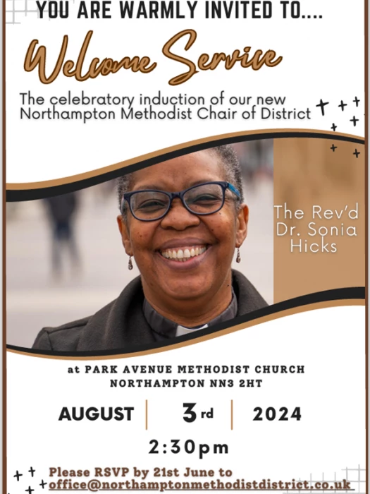 welcome service for rev39d dr sonia hicks