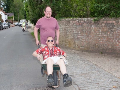 wheelbarrow race 22
