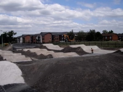 winsford bmx track cheshire landscaping