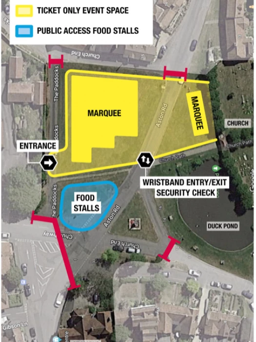winterfest location map