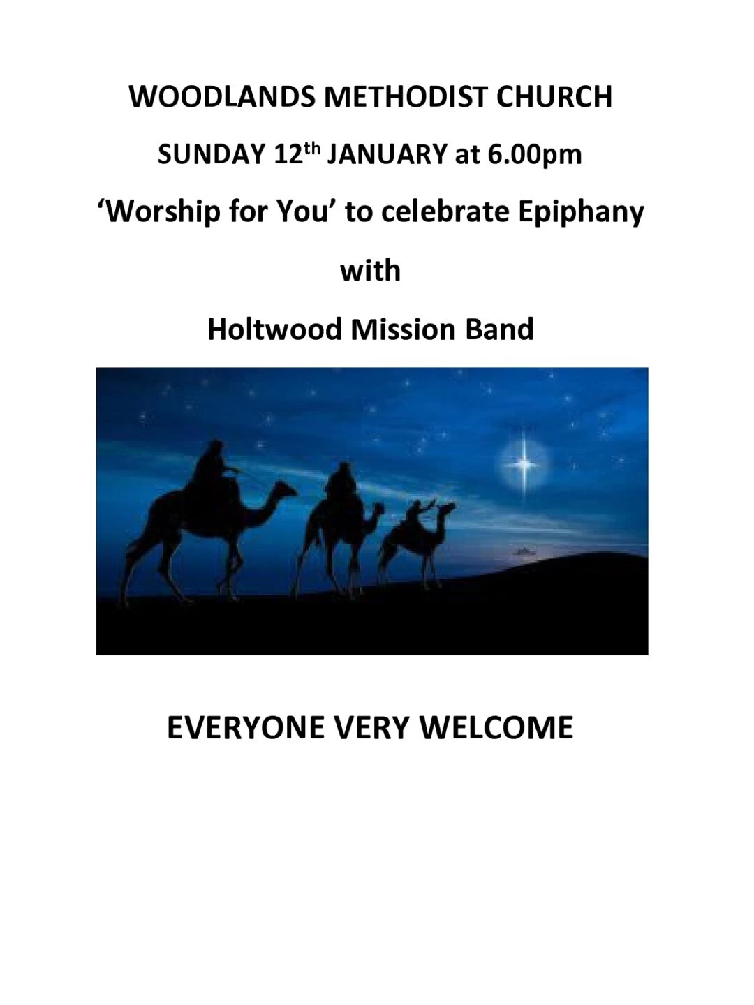 woodlands epiphany