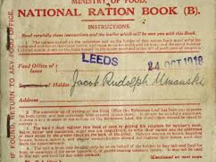 ww1 ration book images