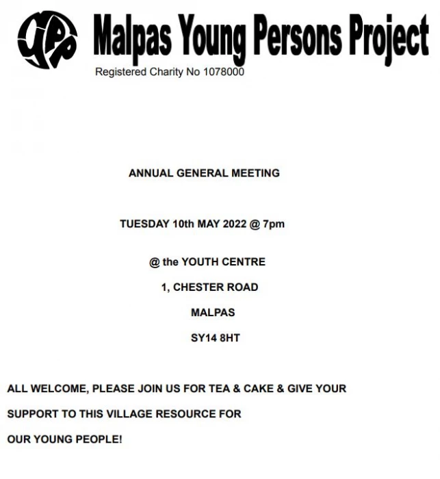 young persons project may 2022